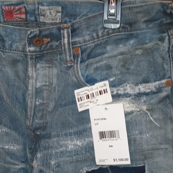 PRPS Noir (Selvedge Blocks)Japan Denim - Picture 2 of 3